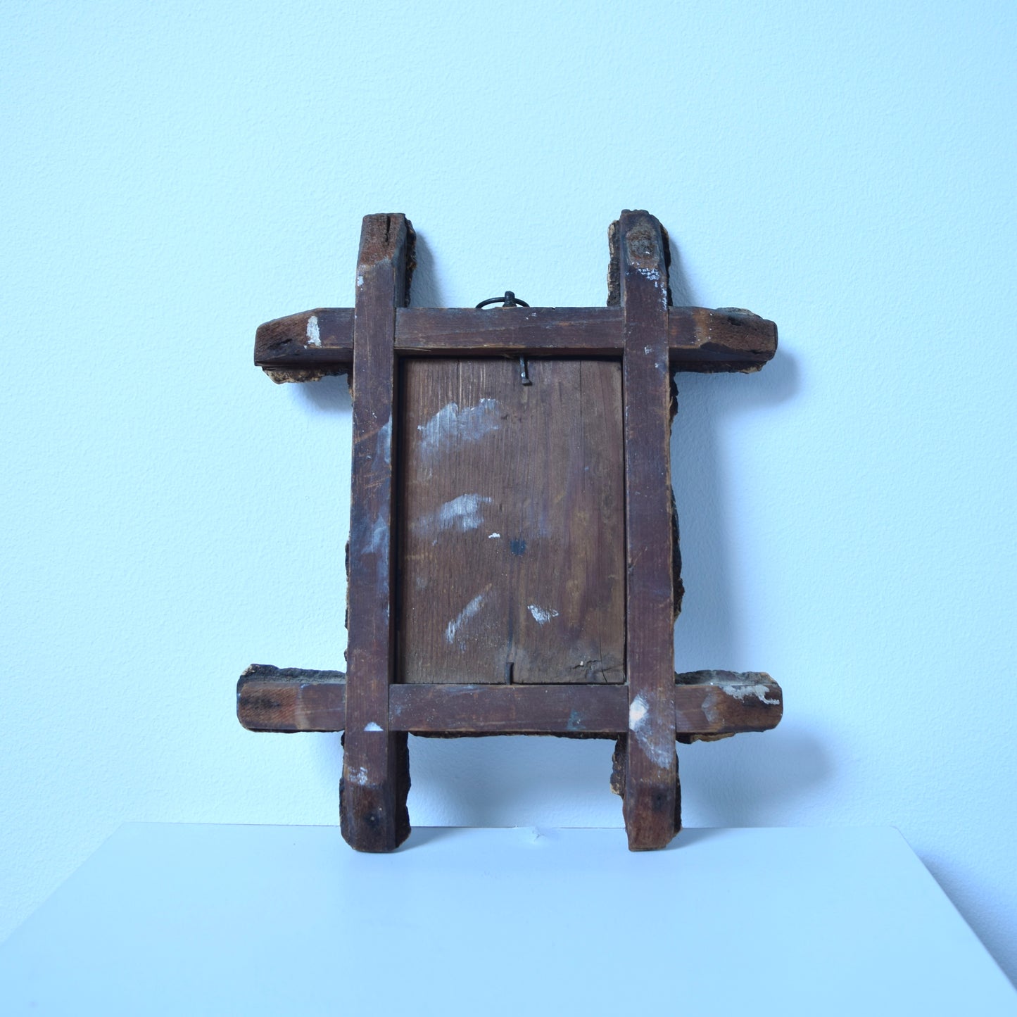 19th century folk art mirror