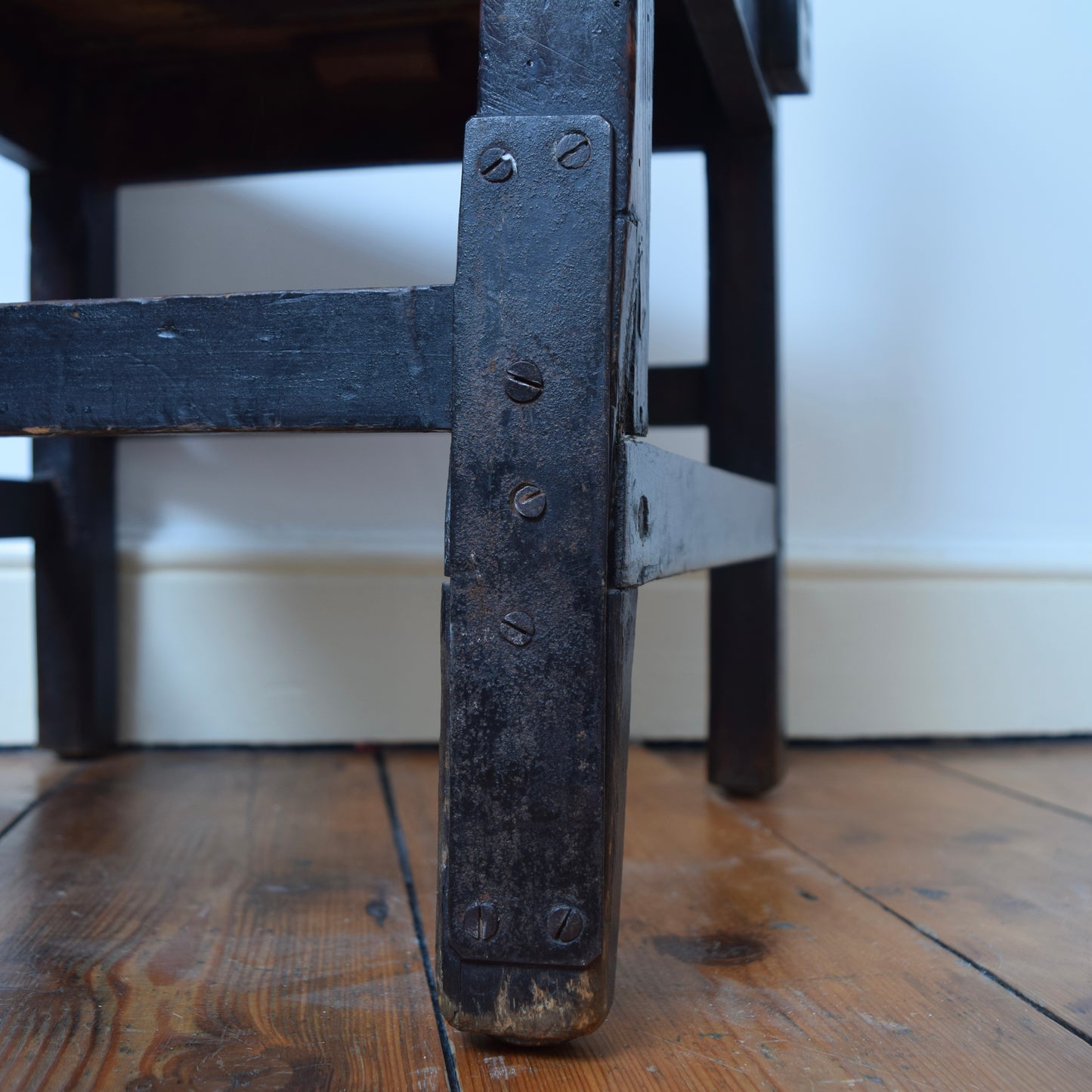 18th century beech, ash and oak provincial armchair