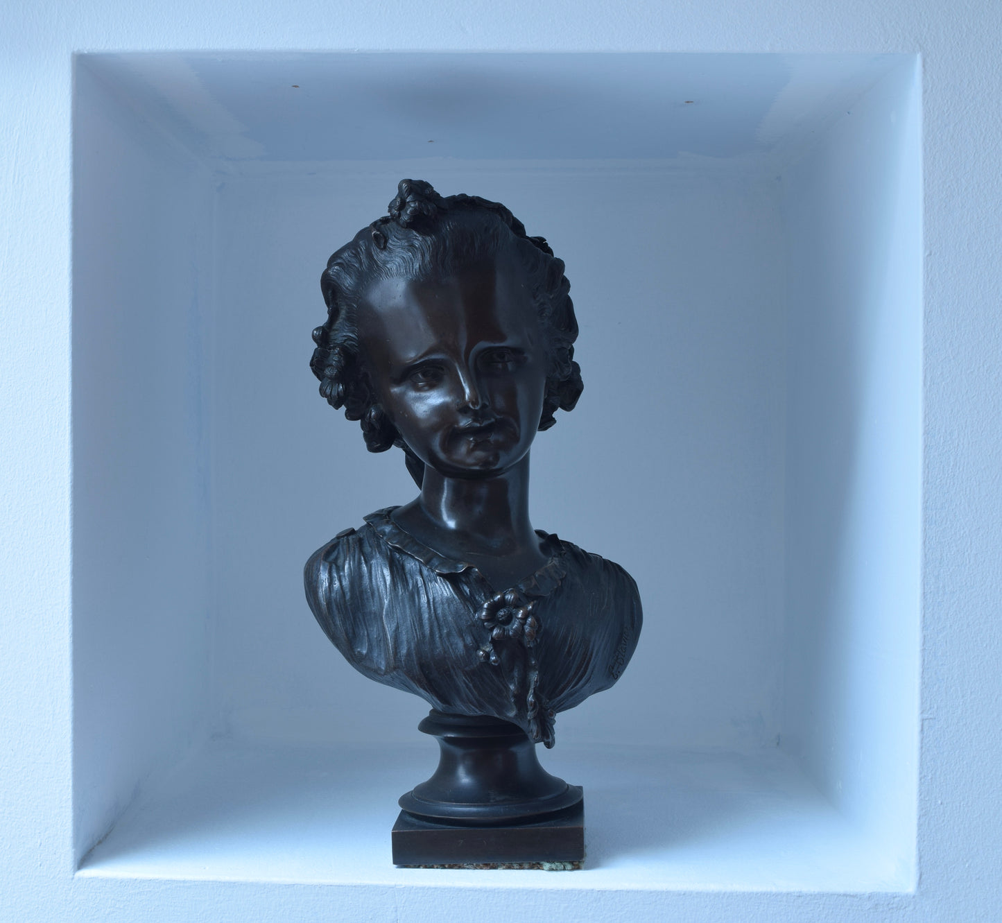 19th Century French Bronze Bust, Émile-Victor Blavier (1821 - 1887)