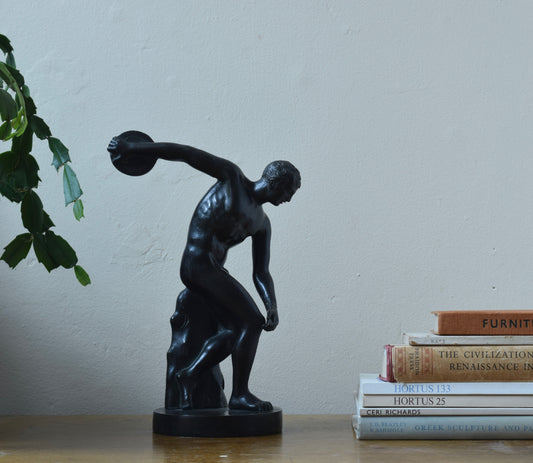 The Discobolus of Myron Bronze